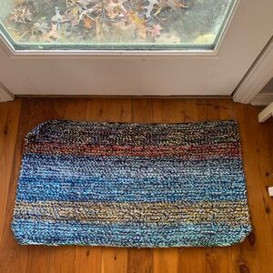 Multicolor Crochet Rug